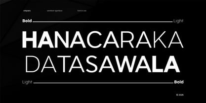 Onlysans Font Poster 5