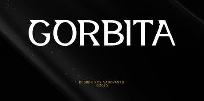 Gorbita Font Poster 1
