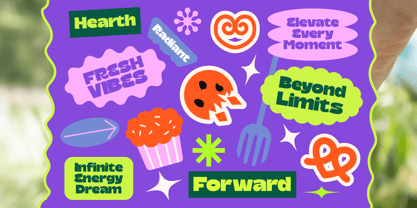 Morablu Font Poster 8