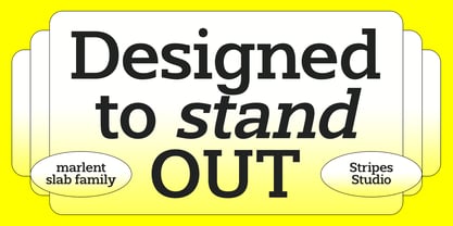 Marlent Font Poster 4