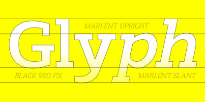 Marlent Font Poster 8