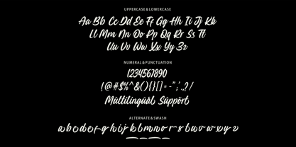 Alchosti Font Poster 10