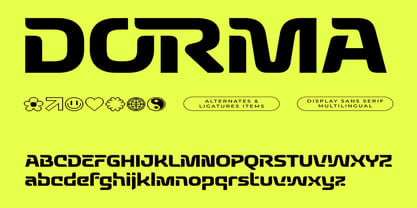 Dorma Font Poster 1