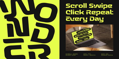 Dorma Font Poster 3
