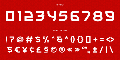 Kanzuri Font Poster 4