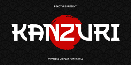 Kanzuri Font Poster 1