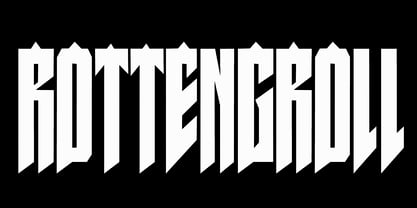 Bottensagach Font Poster 2