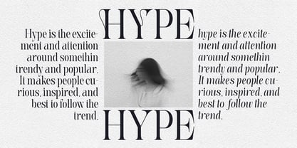 The Eiblanc Club Hermese Font Poster 3