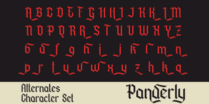 Panderly Font Poster 10