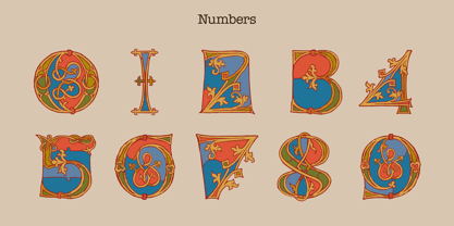 Ulm Initials Font Poster 7