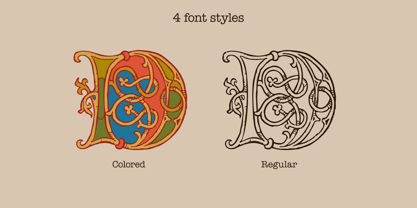 Ulm Initials Font Poster 10