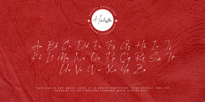 Zhavier Font Poster 11