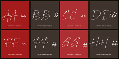 Zhavier Font Poster 9