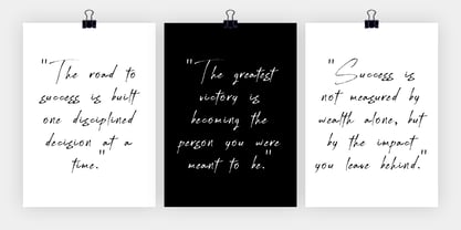 Zhavier Font Poster 5