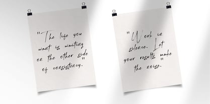 Zhavier Font Poster 13
