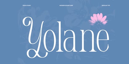 Yolane Font Poster 1