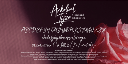 Ardolint Tijza Font Poster 6