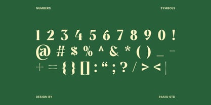 Montrielle Font Poster 3