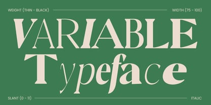 Andrise Font Poster 14