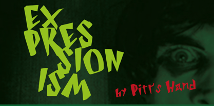 Expressionista Font Poster 1