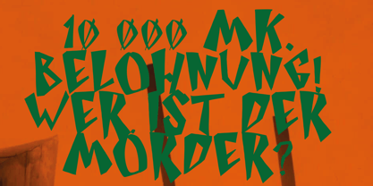 Expressionista Font Poster 4