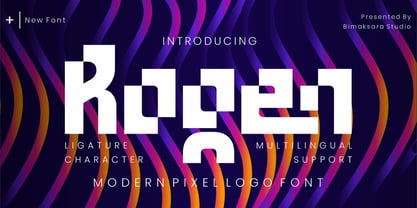 Rogen Font Poster 1