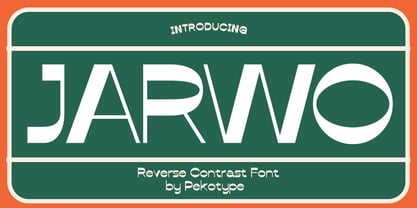 Jarwo Font Poster 1