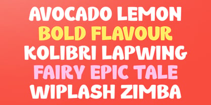 Kancil Font Poster 11