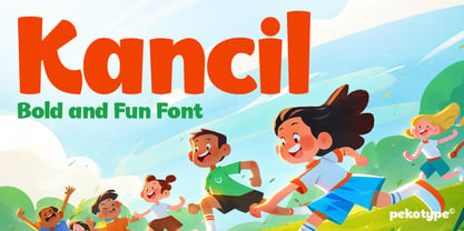Kancil Font Poster 1