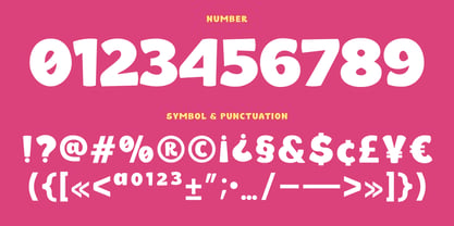 Kancil Font Poster 4