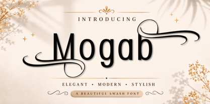Mogab Font Poster 1