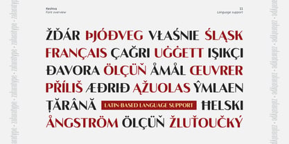 Keshiva Font Poster 11