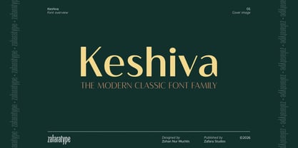 Keshiva Font Poster 1
