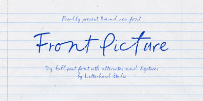 Front Picture Font Poster 1