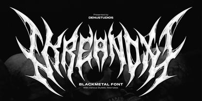 Kreanox Font Poster 1