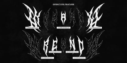 Kreanox Font Poster 10