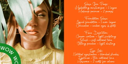 Ronthalyn Font Poster 5