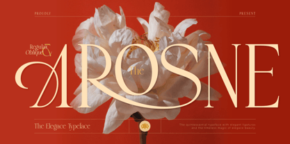 Arosne Font Poster 1