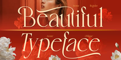 Arosne Font Poster 4