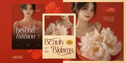 Arosne Font Poster 8