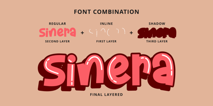 Rhuma Sinera Font Poster 6