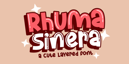Rhuma Sinera Font Poster 1