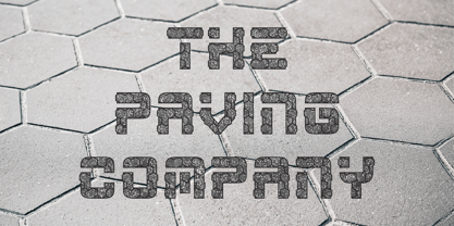 HexGrid Font Poster 5