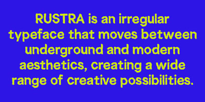 Rustra Font Poster 5