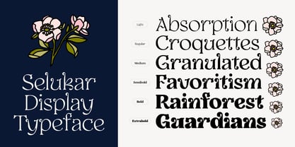 Selukar Font Poster 7