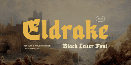 Eldrake Font Poster 1