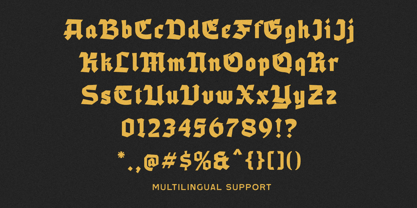 Eldrake Font Poster 5