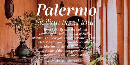Tuscany Shade Font Poster 4