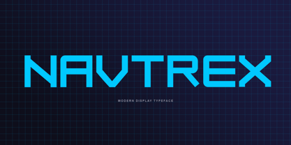 Navtrex Font Poster 1