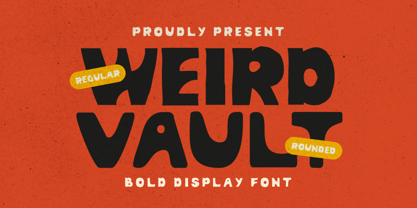 Weird Vault Font Poster 1